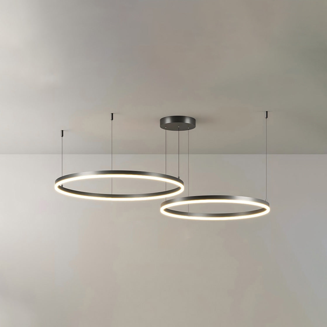 WOMO Wireless 3 LED Ring Chandelier-WM2003