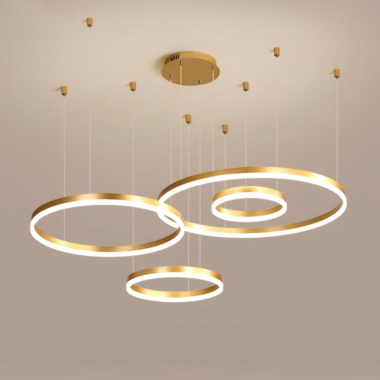 WOMO Multi LED Ring Chandelier-WM2003