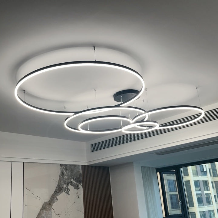 WOMO Multi LED Ring Chandelier-WM2003