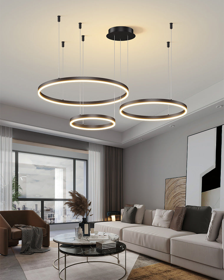 WOMO Multi LED Ring Chandelier-WM2003