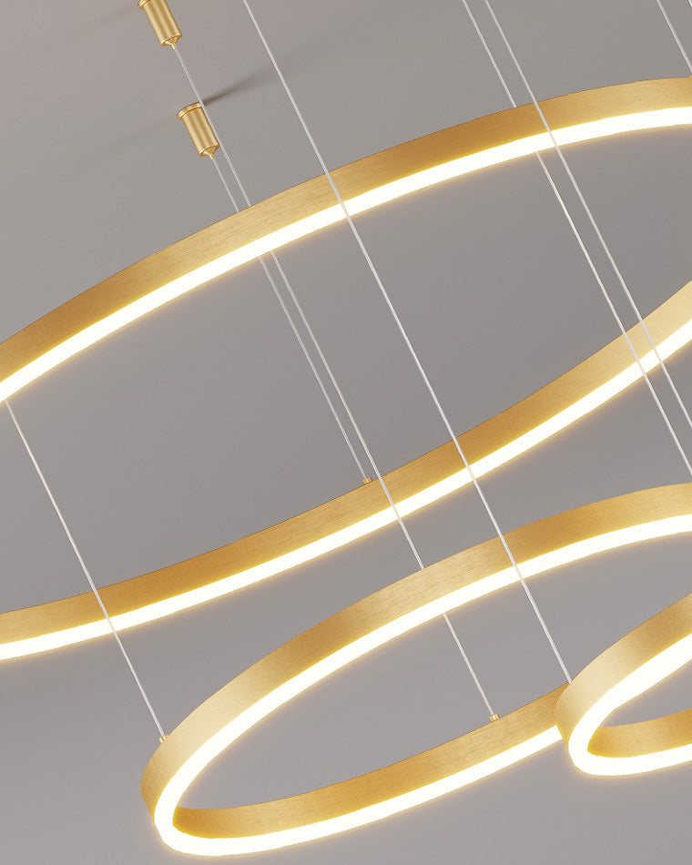 WOMO Multi LED Ring Chandelier-WM2003