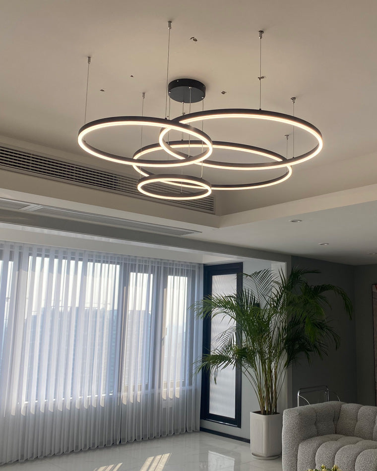 WOMO Multi LED Ring Chandelier-WM2003