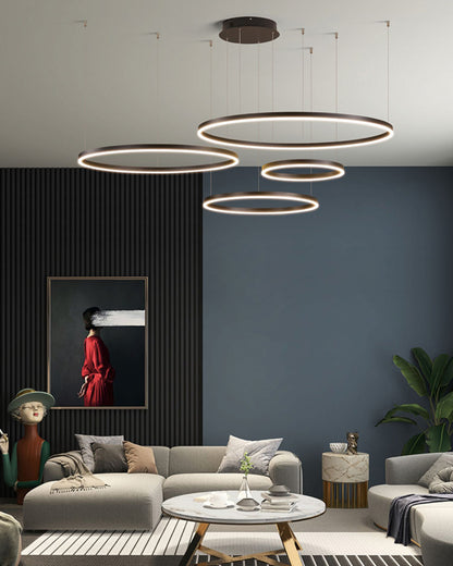 WOMO Wireless 3 LED Ring Chandelier-WM2003