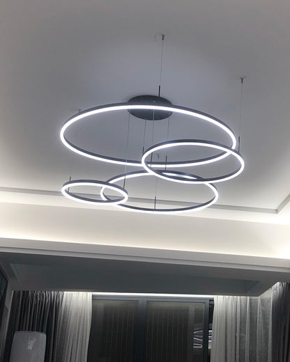 WOMO Wireless 3 LED Ring Chandelier-WM2003