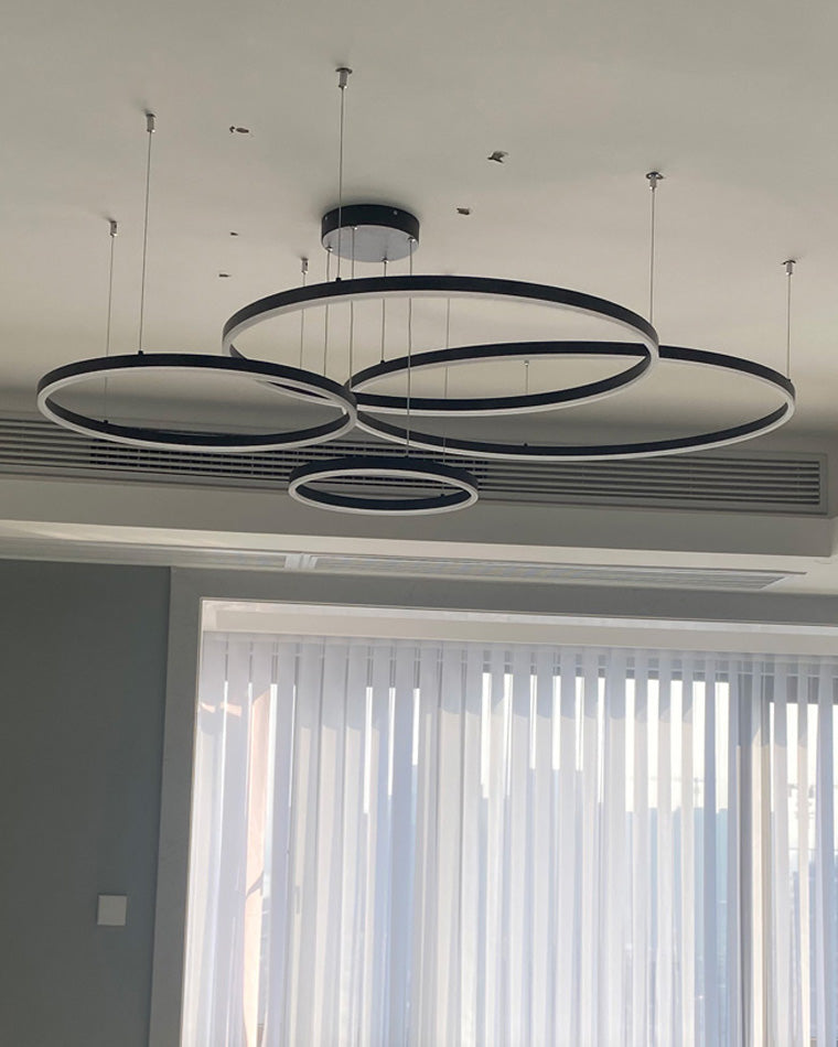 WOMO Multi LED Ring Chandelier-WM2003