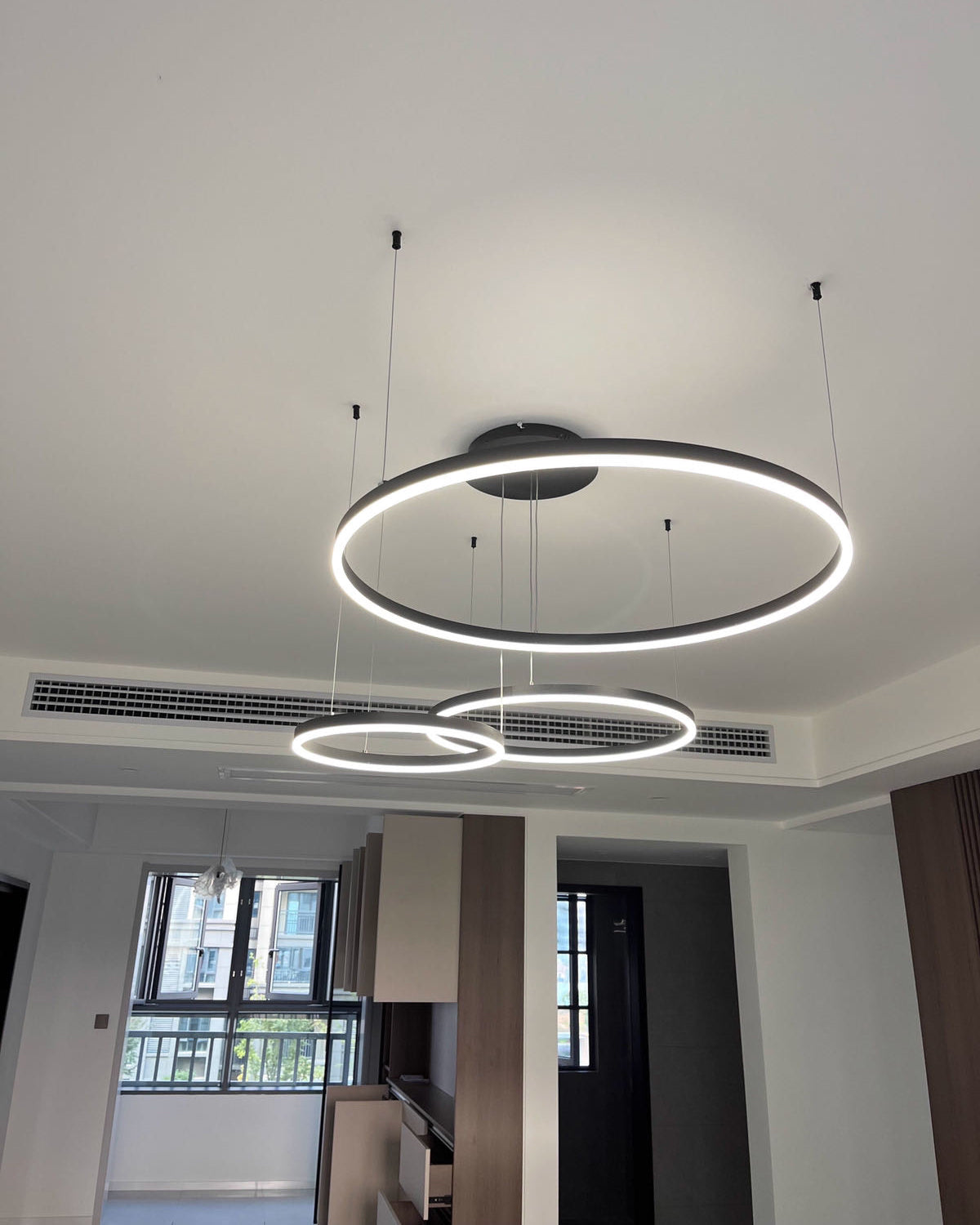 WOMO Multi LED Ring Chandelier-WM2003