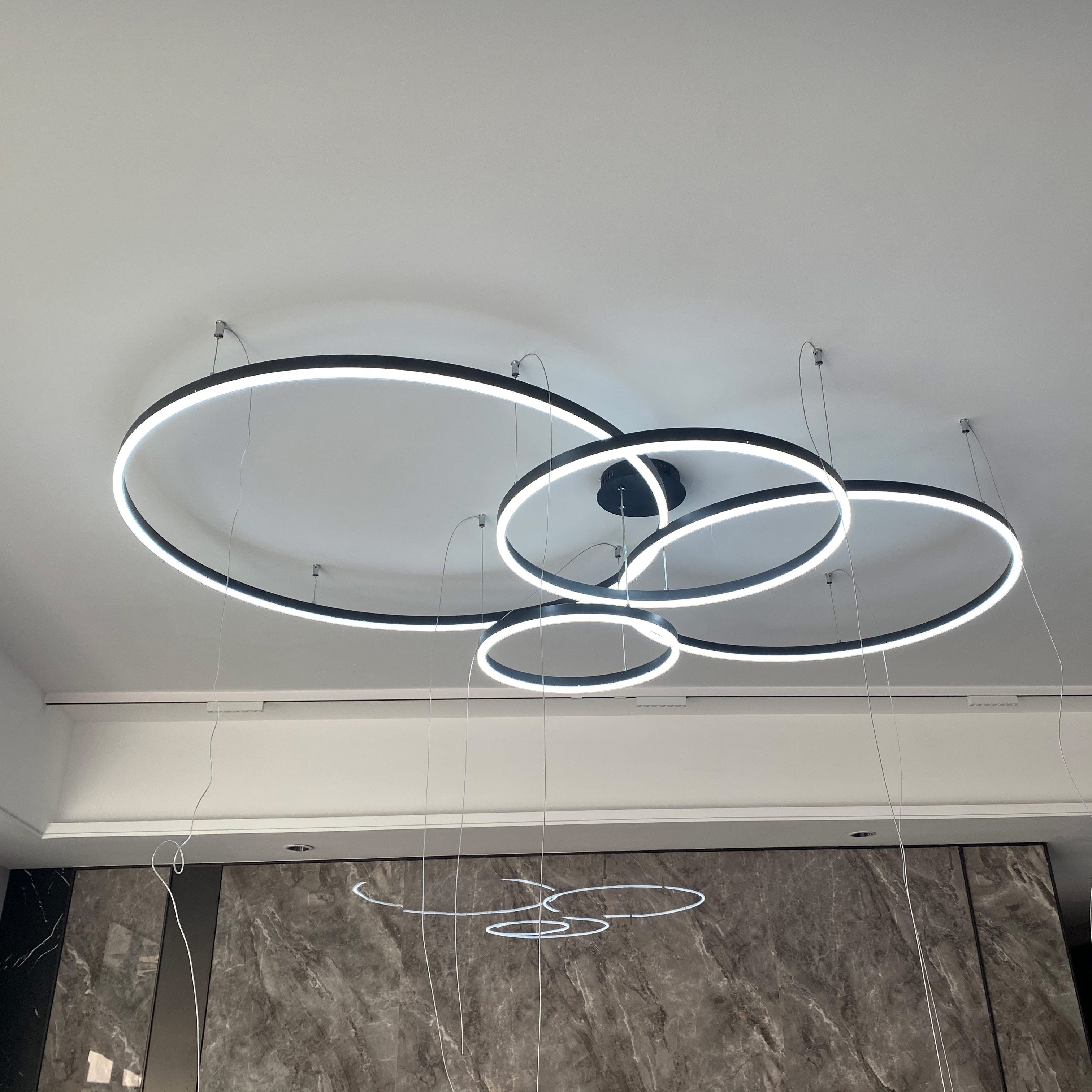 WOMO Multi LED Ring Chandelier-WM2003