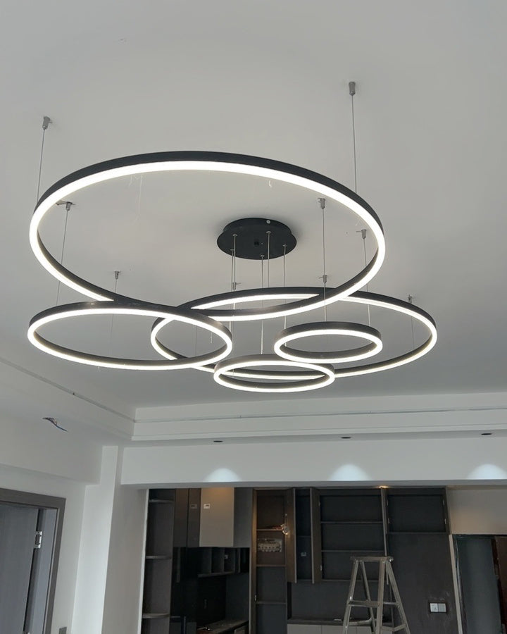 WOMO Multi LED Ring Chandelier-WM2003