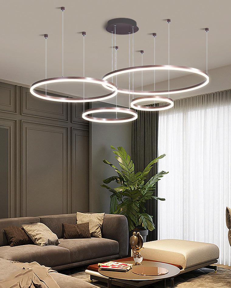 WOMO Wireless 3 LED Ring Chandelier-WM2003