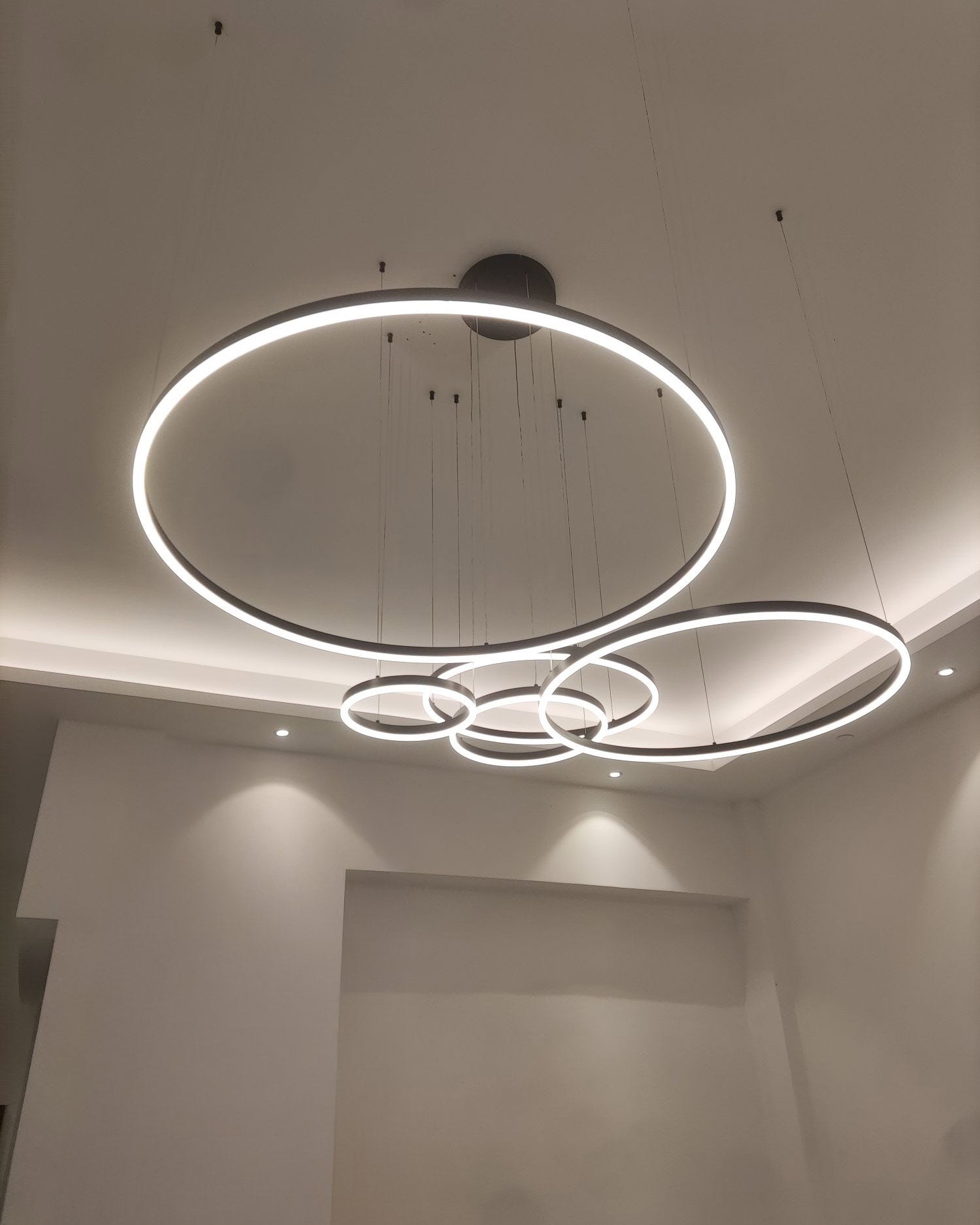 WOMO Multi LED Ring Chandelier-WM2003