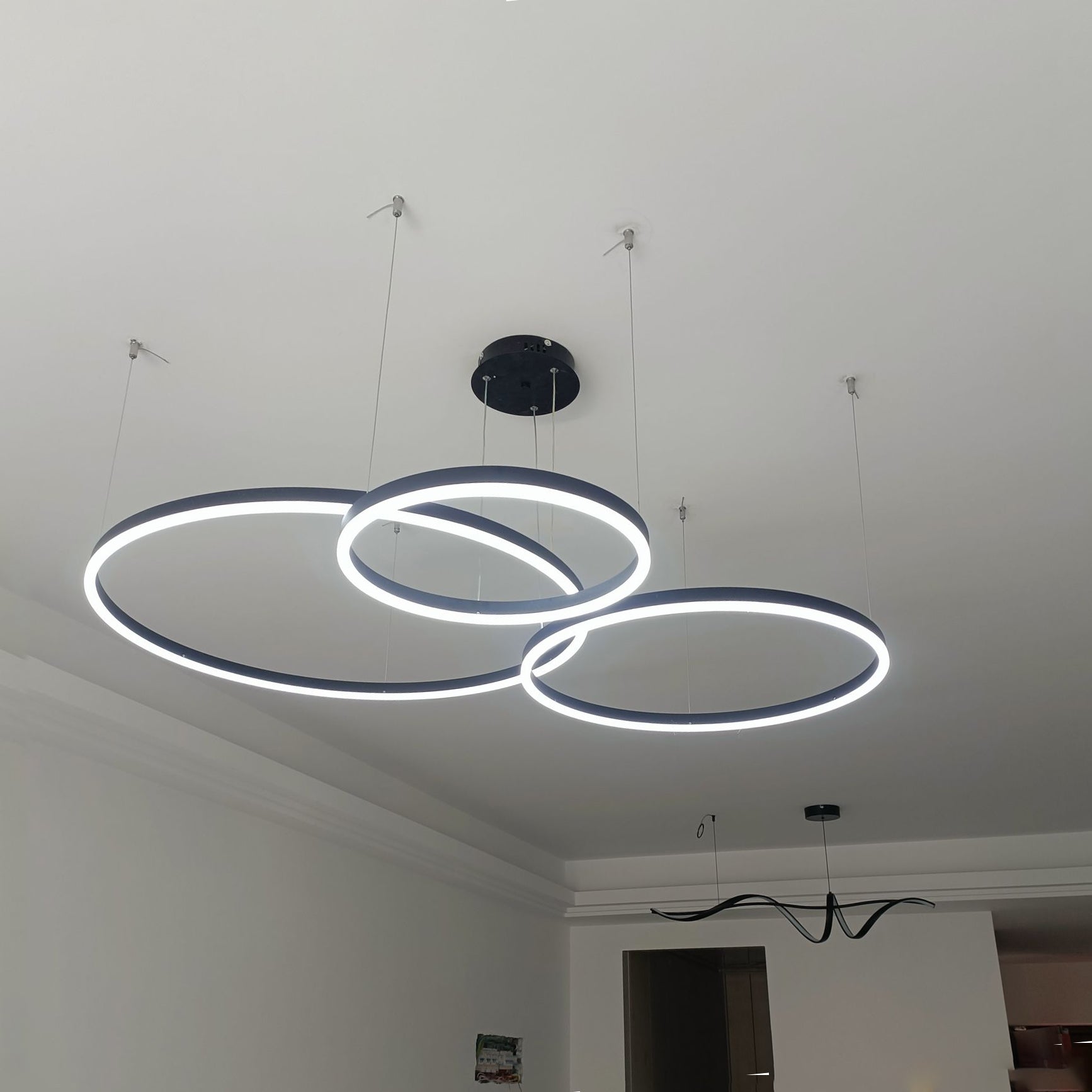 WOMO Multi LED Ring Chandelier-WM2003
