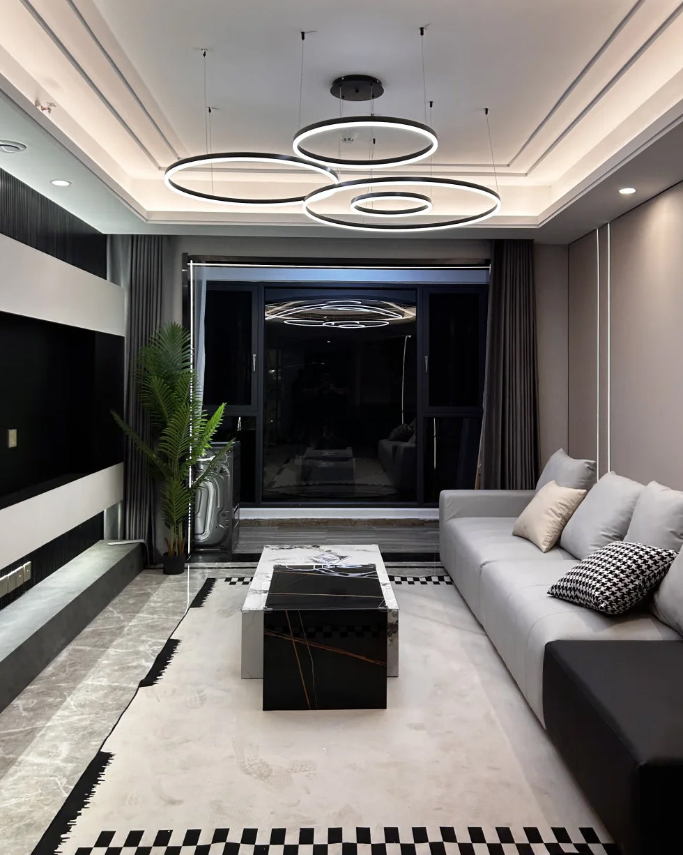 WOMO Multi LED Ring Chandelier-WM2003