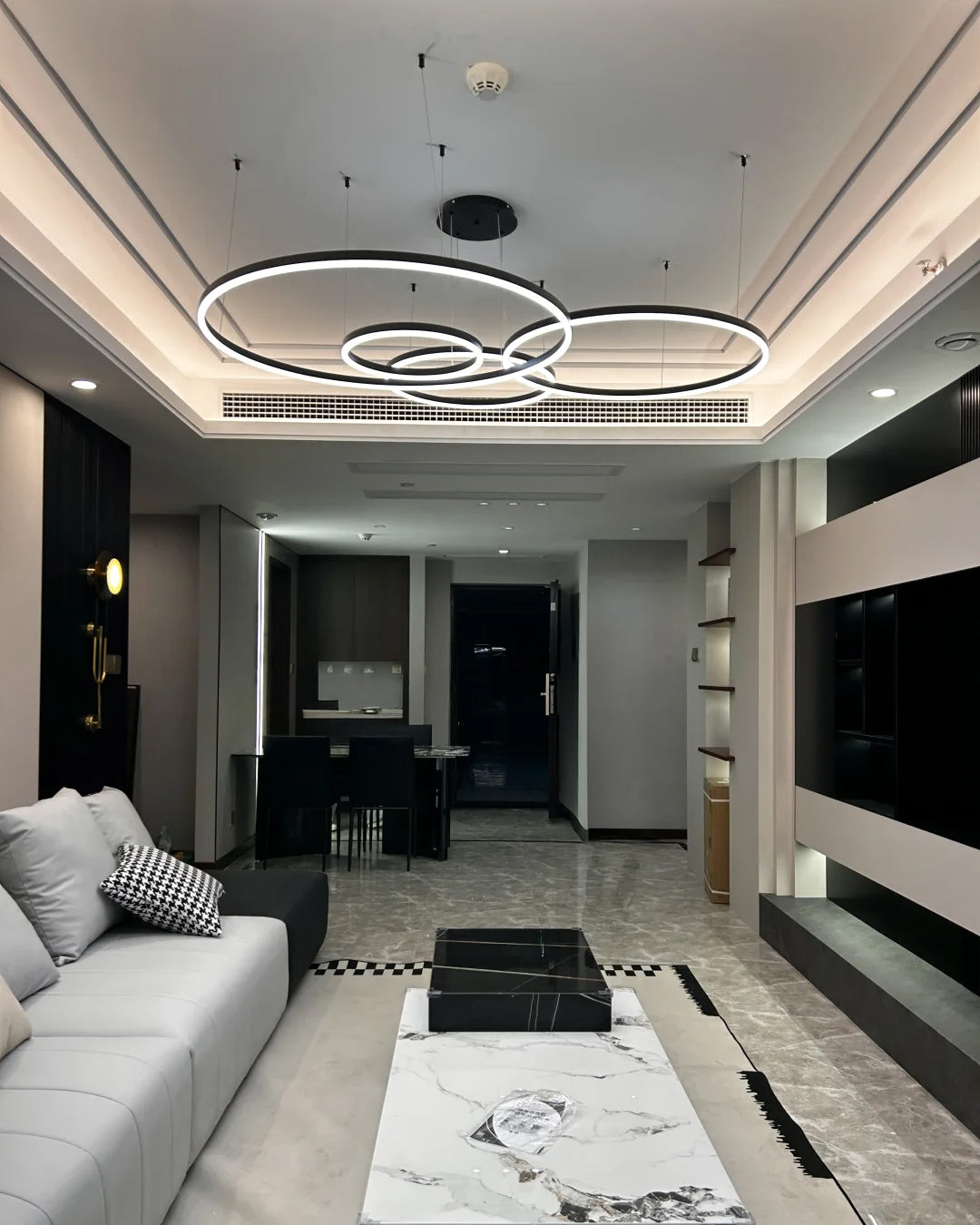 WOMO Multi LED Ring Chandelier-WM2003