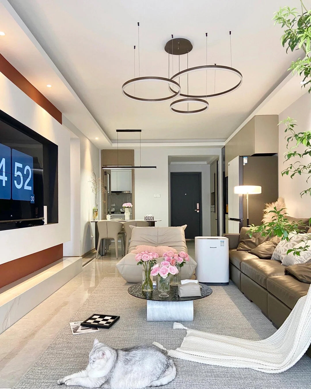 WOMO Multi LED Ring Chandelier-WM2003