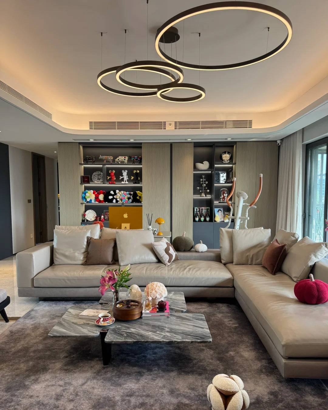 WOMO Multi LED Ring Chandelier-WM2003