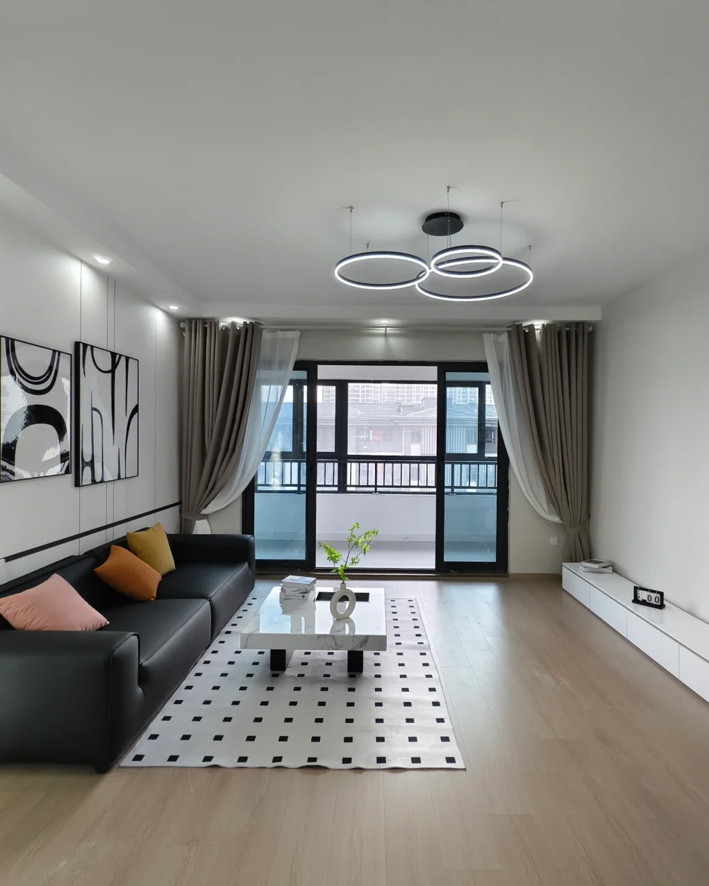 WOMO Multi LED Ring Chandelier-WM2003