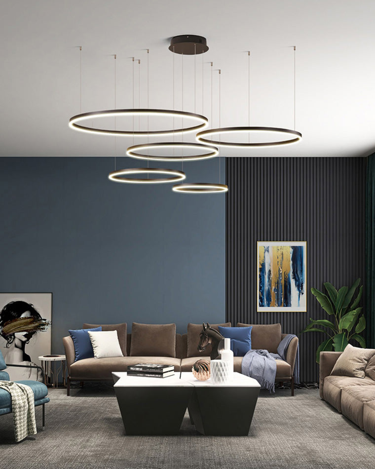 WOMO Multi LED Ring Chandelier-WM2003