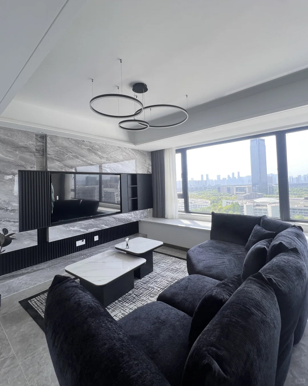 WOMO Multi LED Ring Chandelier-WM2003