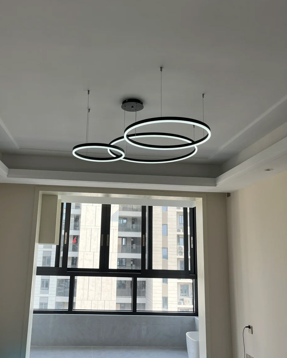 WOMO Multi LED Ring Chandelier-WM2003