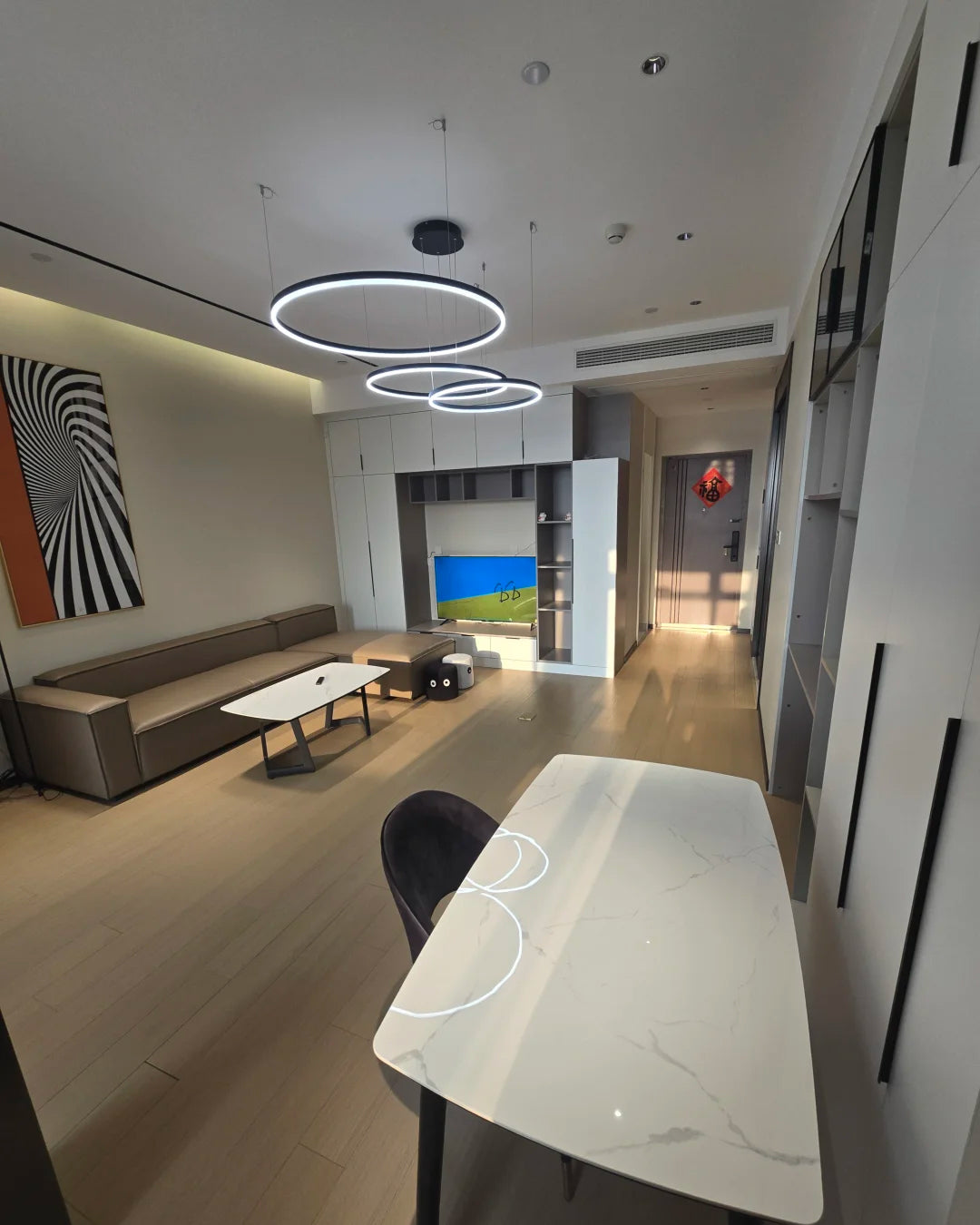 WOMO Multi LED Ring Chandelier-WM2003