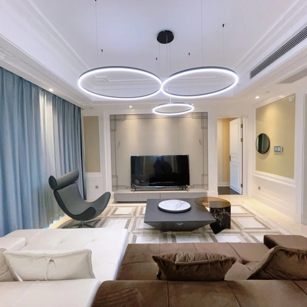 WOMO Multi LED Ring Chandelier-WM2003