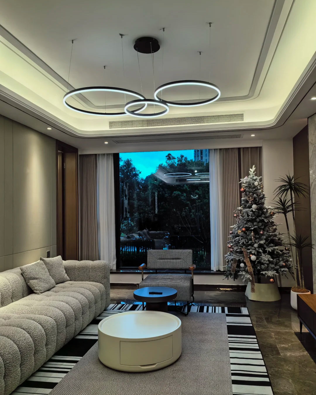 WOMO Multi LED Ring Chandelier-WM2003