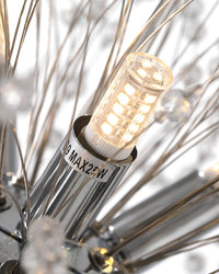 WOMO Dandelion Starburst Crystal Chandelier-WM2004