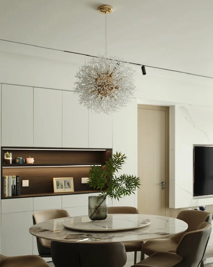 WOMO Dandelion Starburst Crystal Chandelier-WM2004