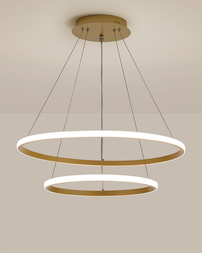 WOMO Tiered Led Ring Chandelier-WM2006