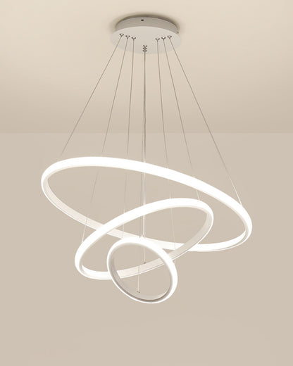 WOMO Tiered Led Ring Chandelier-WM2006