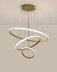 WOMO Tiered Led Ring Chandelier-WM2006