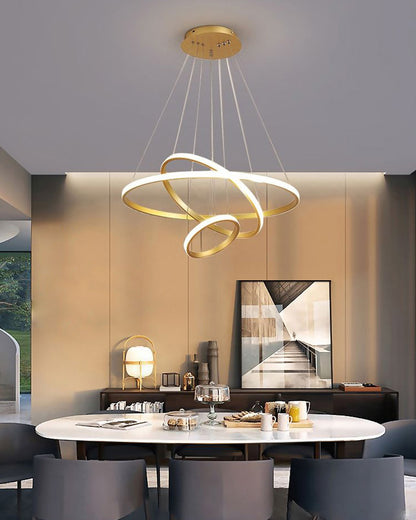 WOMO Tiered Led Ring Chandelier-WM2006