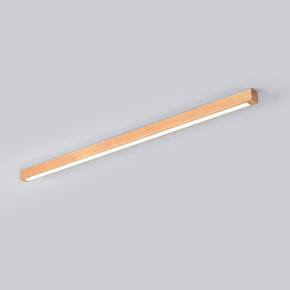 WOMO Long Linear Wood Ceiling Light-WM1012