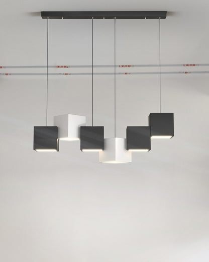 WOMO Cube Linear Pendant Light-WM2013