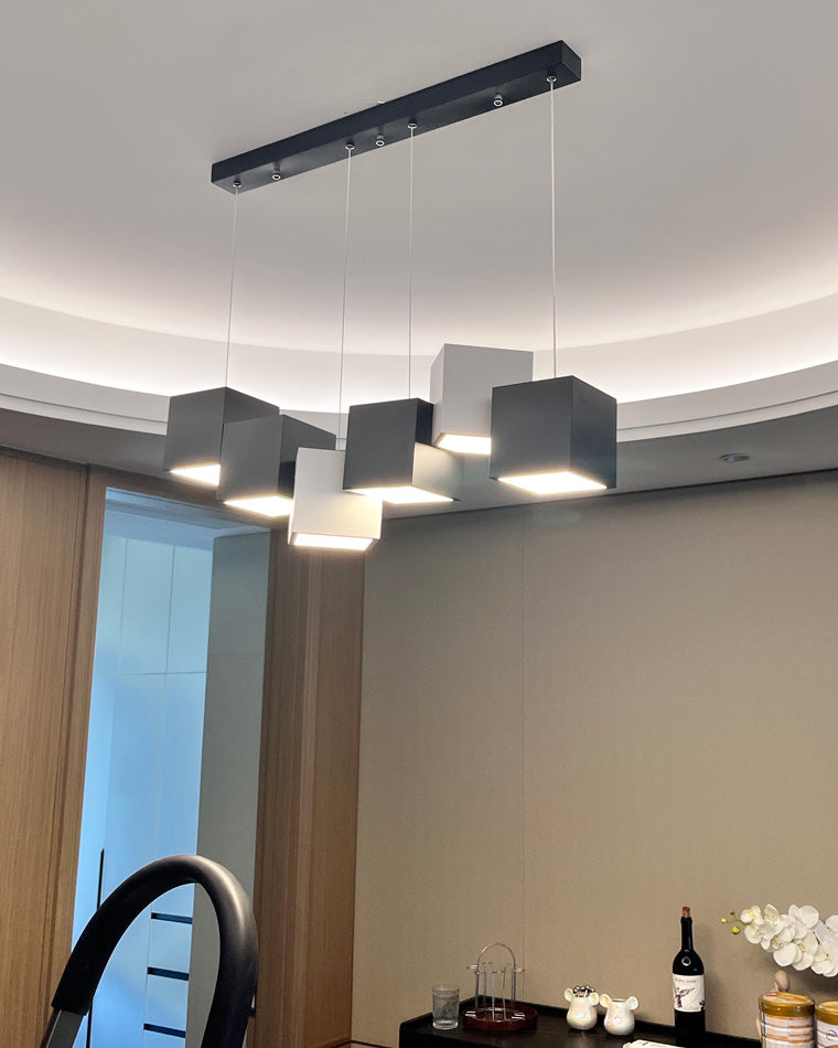 WOMO Cube Linear Pendant Light-WM2013