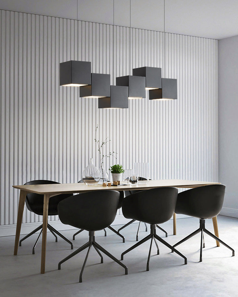 WOMO Cube Linear Pendant Light-WM2013