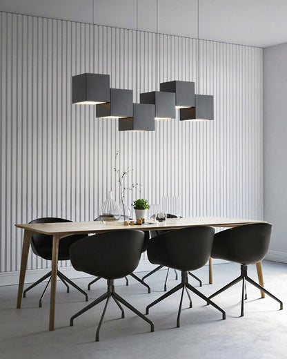 WOMO Cube Linear Pendant Light-WM2013