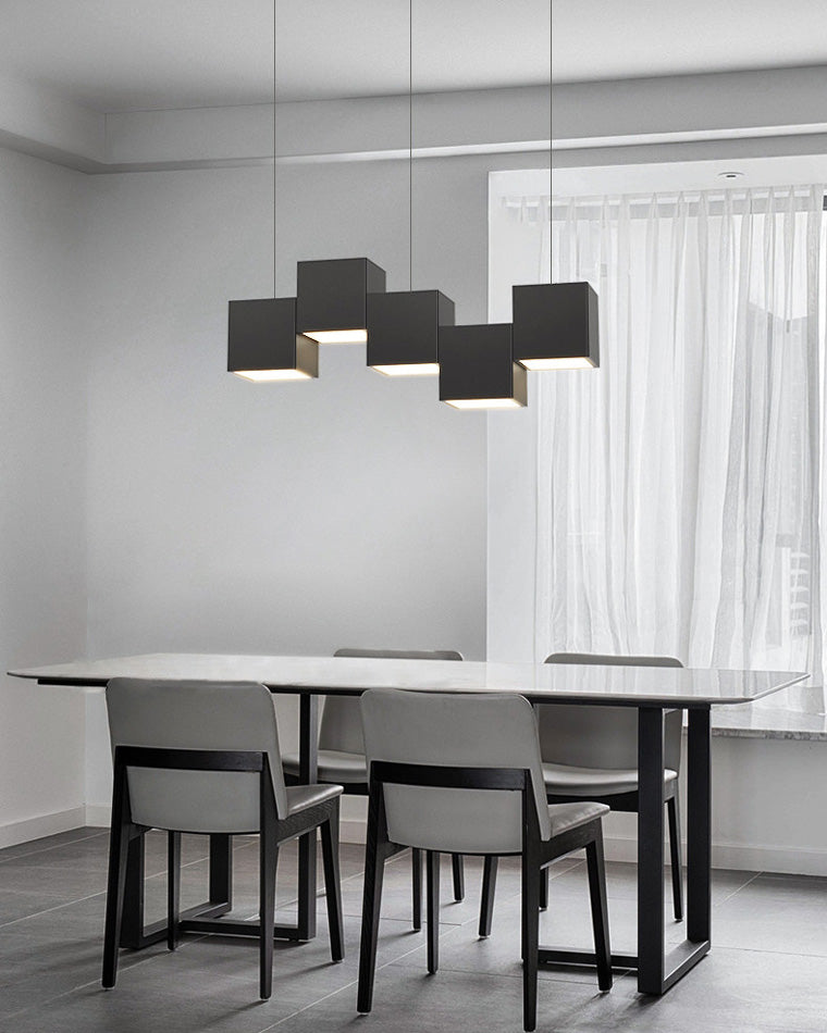 WOMO Cube Linear Pendant Light-WM2013