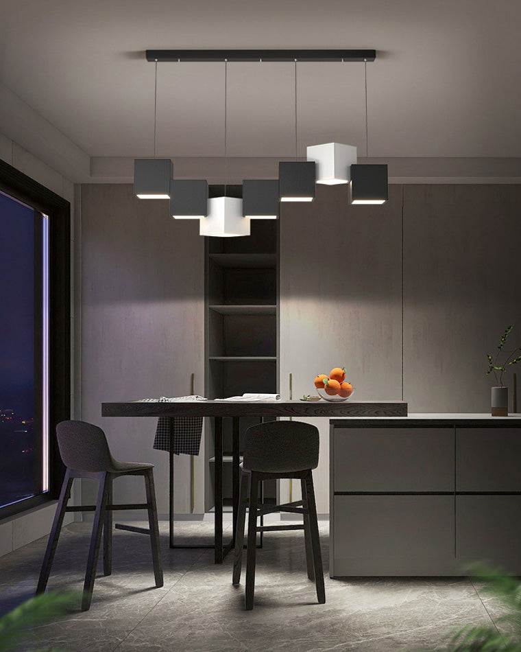 WOMO Cube Linear Pendant Light-WM2013