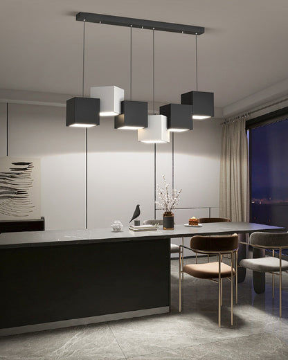 WOMO Cube Linear Pendant Light-WM2013