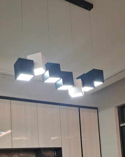 WOMO Cube Linear Pendant Light-WM2013