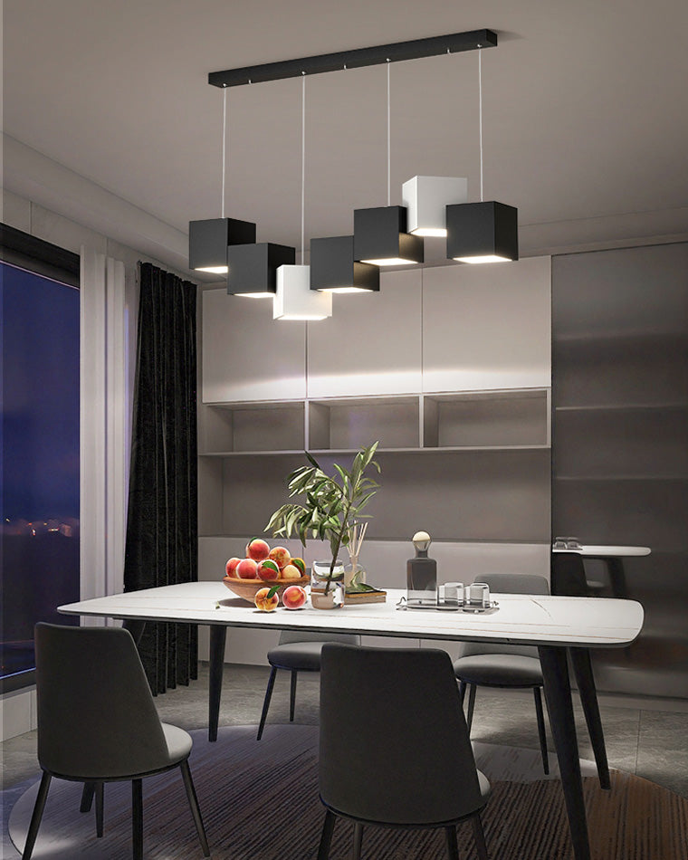 WOMO Cube Linear Pendant Light-WM2013