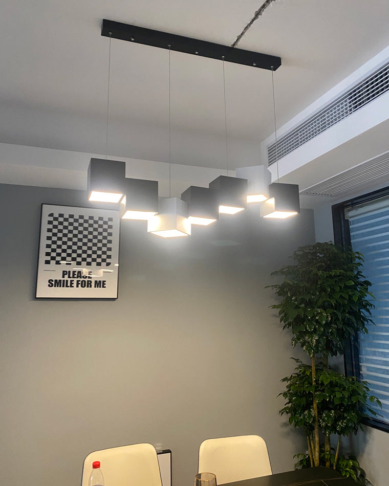 WOMO Cube Linear Pendant Light-WM2013