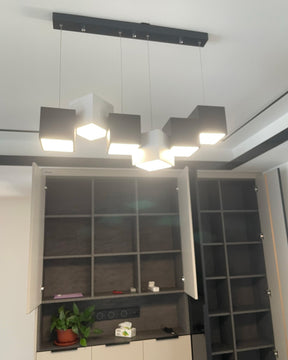 WOMO Cube Linear Pendant Light-WM2013