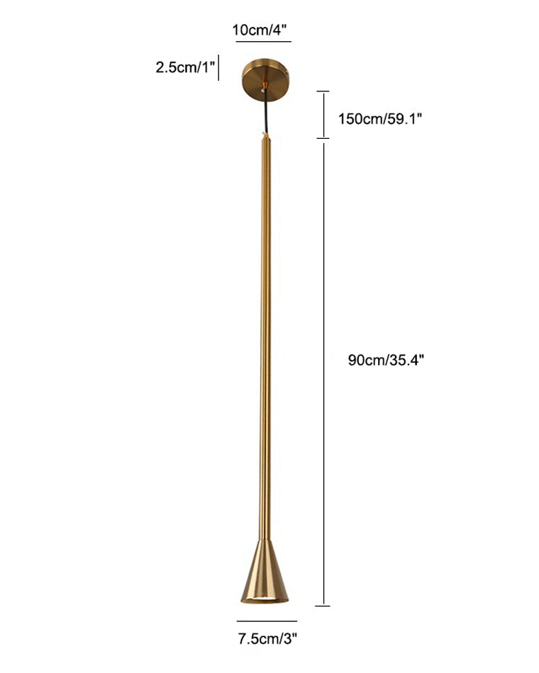 WOMO Cone Bedside Pendant Light-WM2014