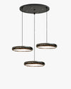 WOMO 3 Light Disc Pendant Light-WM2015 thumbnail