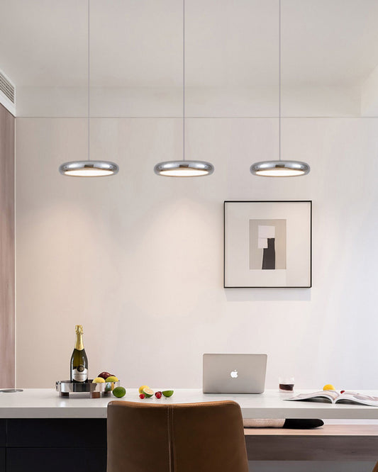 WOMO 3 Light Disc Pendant Light-WM2015