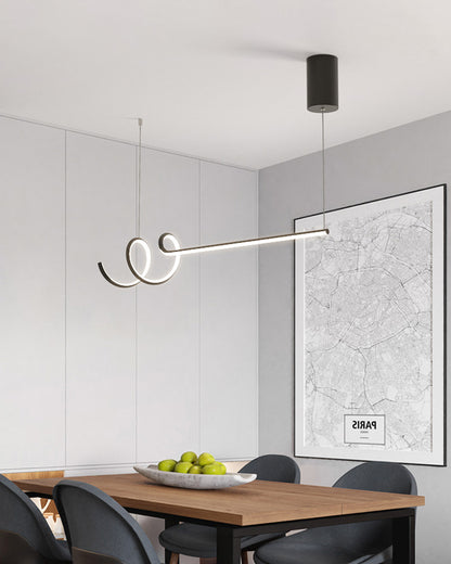 WOMO Spiral Linear Pendant Light-WM2021