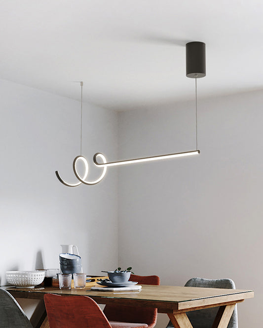 WOMO Spiral Linear Pendant Light-WM2021