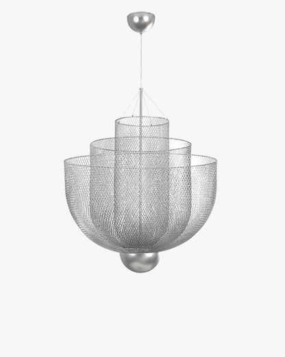 WOMO Mesh Uplight Vaulted Ceiling Pendant Chandelier-WM2069